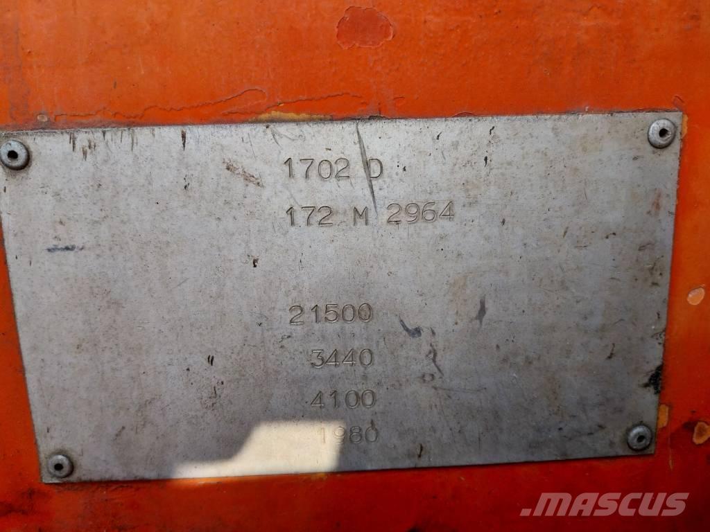 Atlas 1702 D Колісні екскаватори