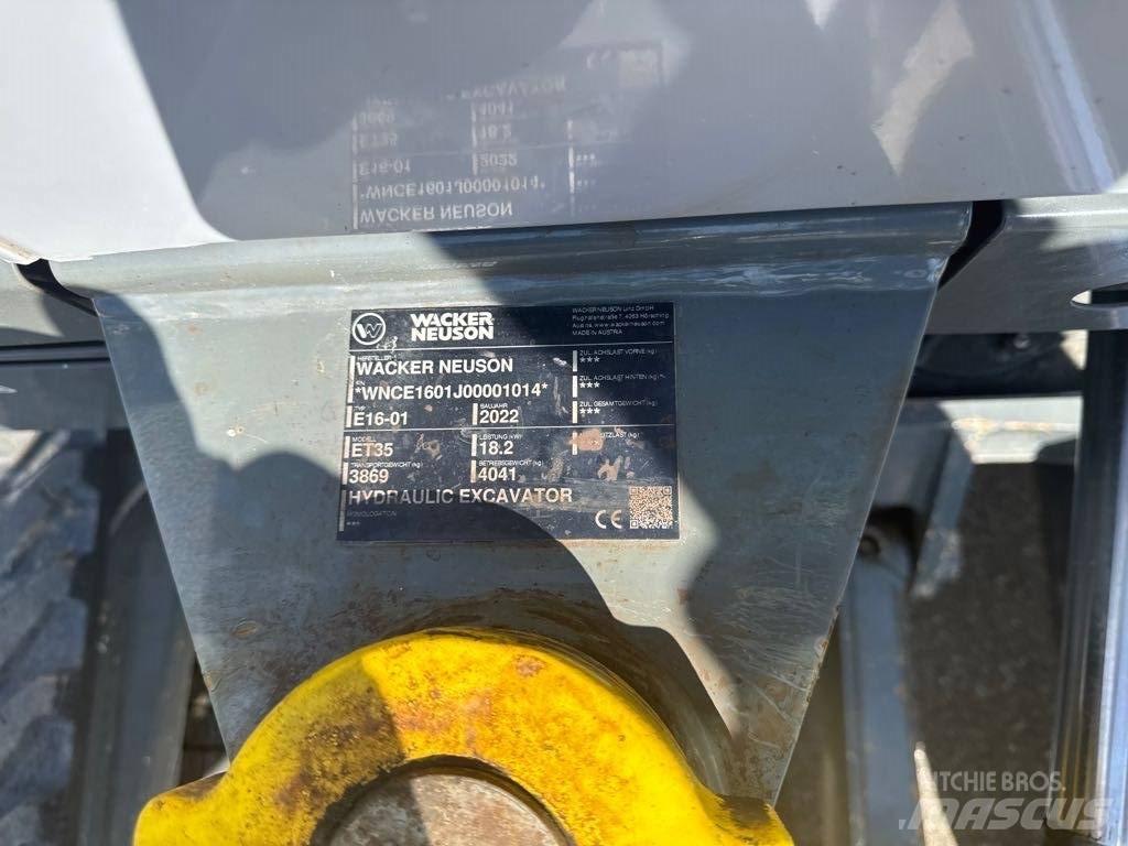 Wacker Neuson ET35 Гусеничні екскаватори