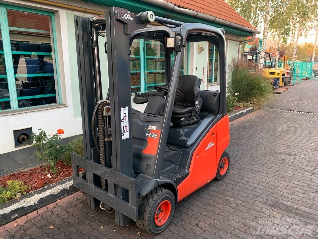 Linde H16T-01 V-3071 Газові навантажувачі