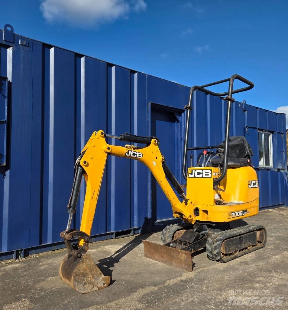 JCB 8008 CTS 3 Bkts Міні-екскаватори < 7т