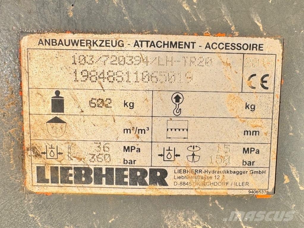 Liebherr LH-TR 20 Швидкі з`єднувачі