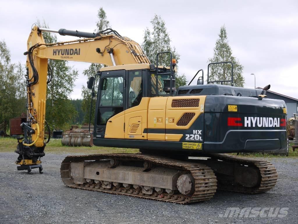 Hyundai HX 220 L Гусеничні екскаватори