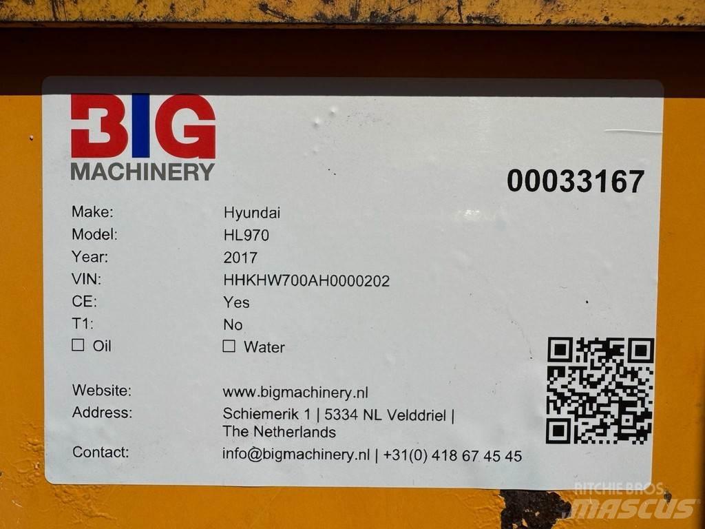 Hyundai HL970 Фронтальні навантажувачі