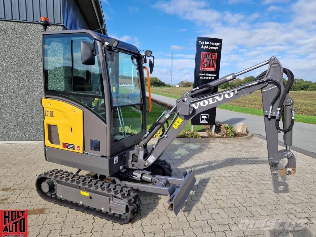 Volvo EC 18 E Міні-екскаватори < 7т