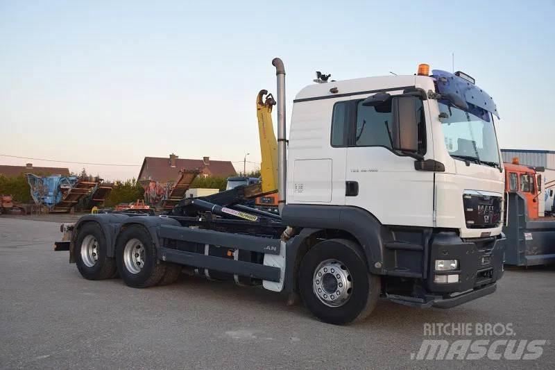 MAN TGS 26.400 Вантажівки з гаковим підйомом