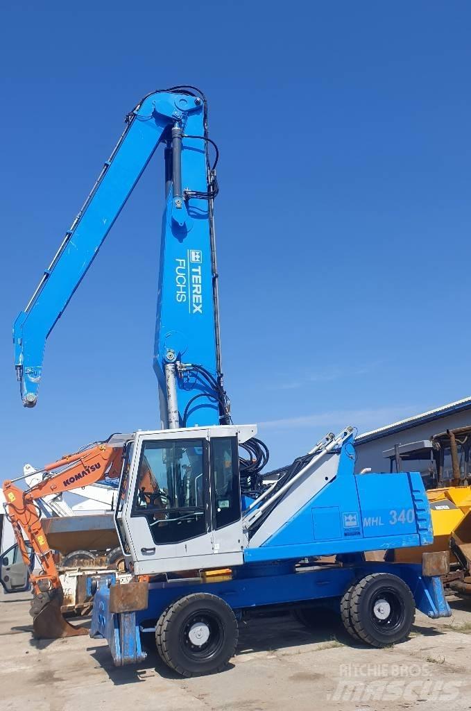 Terex Fuchs MHL340 Перевантажувачі металобрухту/промислові навантажувачі
