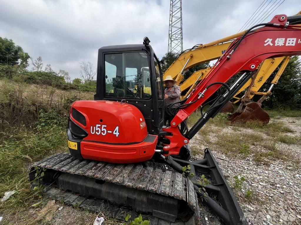 Kubota U 55 Середні екскаватори 7т. - 12т.