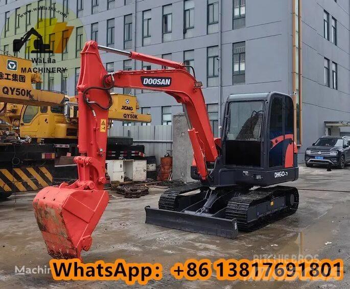 Doosan DH 60-7 Міні-екскаватори < 7т