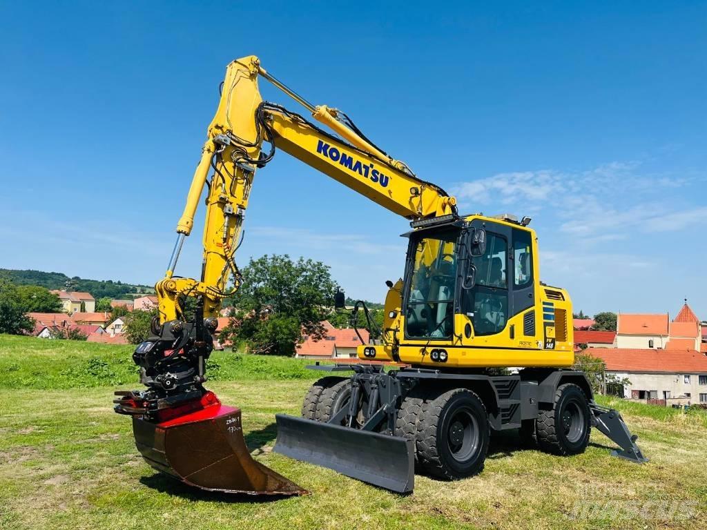 Komatsu PW 148-10 Колісні екскаватори