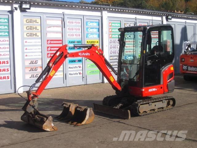 Kubota KX019-4 Міні-екскаватори < 7т
