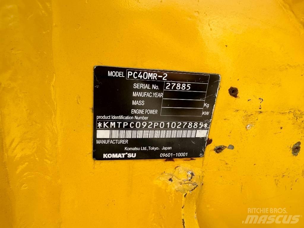 Komatsu PC 40 Міні-екскаватори < 7т