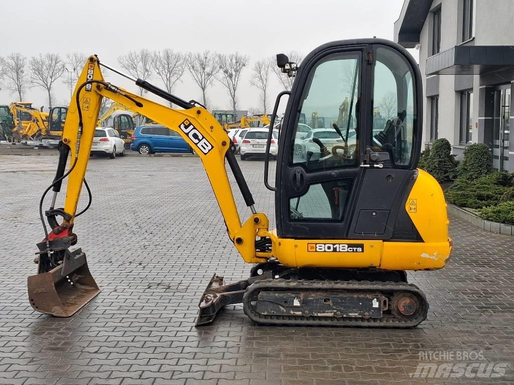 JCB 8018 CTS Міні-екскаватори < 7т