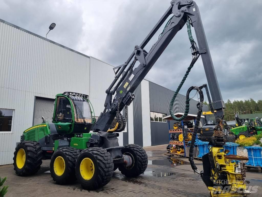 John Deere 1170 G Харвестери
