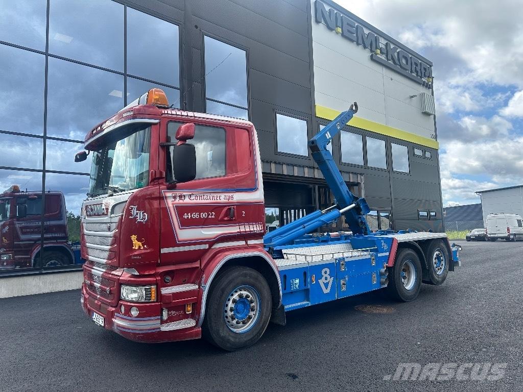 Scania R580 6x2*4 Вантажівки з гаковим підйомом