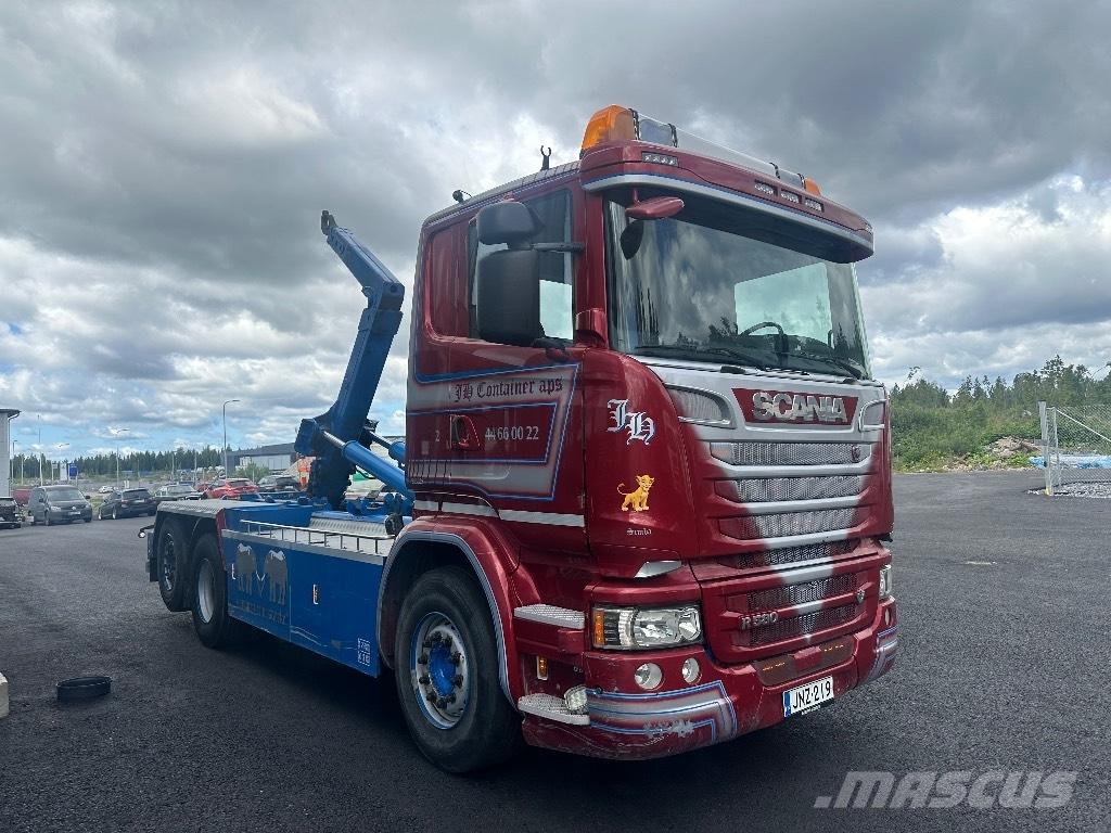Scania R580 6x2*4 Вантажівки з гаковим підйомом