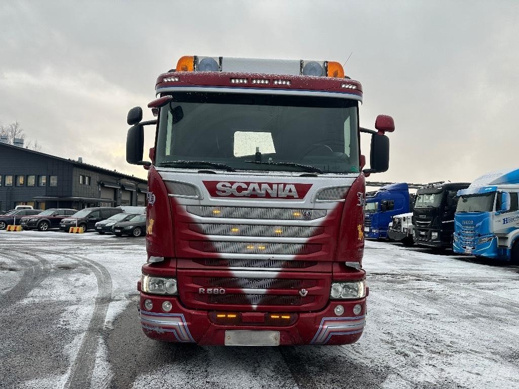 Scania R580 6x2*4 Вантажівки з гаковим підйомом