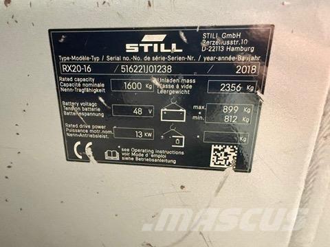 Still RX20-16 Електронавантажувачі