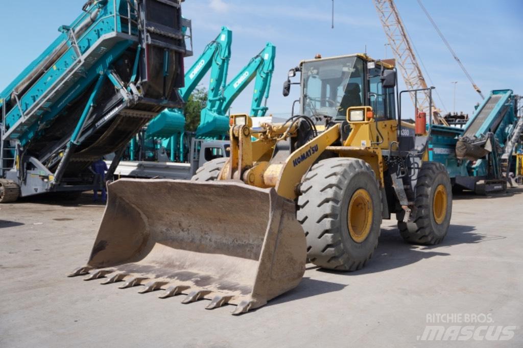 Komatsu WA 380-6 Фронтальні навантажувачі