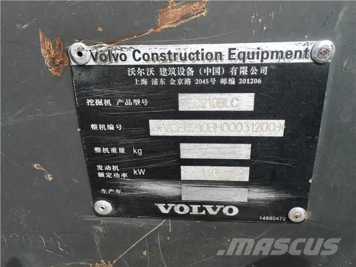 Volvo EC 210 B LC Гусеничні екскаватори