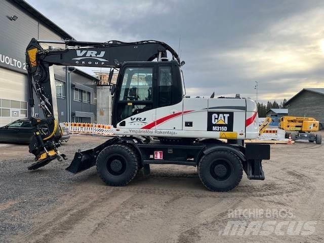 CAT 315D Колісні екскаватори