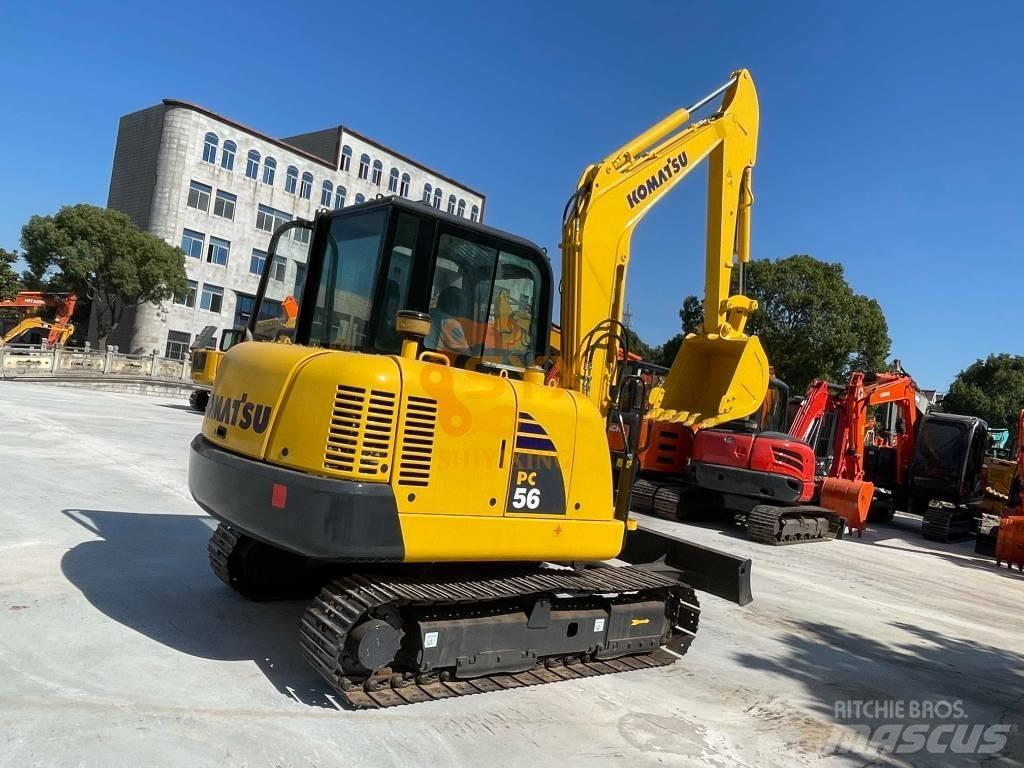 Komatsu PC 56 Міні-екскаватори < 7т