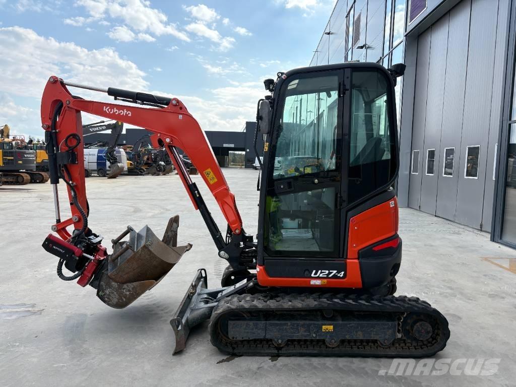 Kubota U 27-4 Міні-екскаватори < 7т