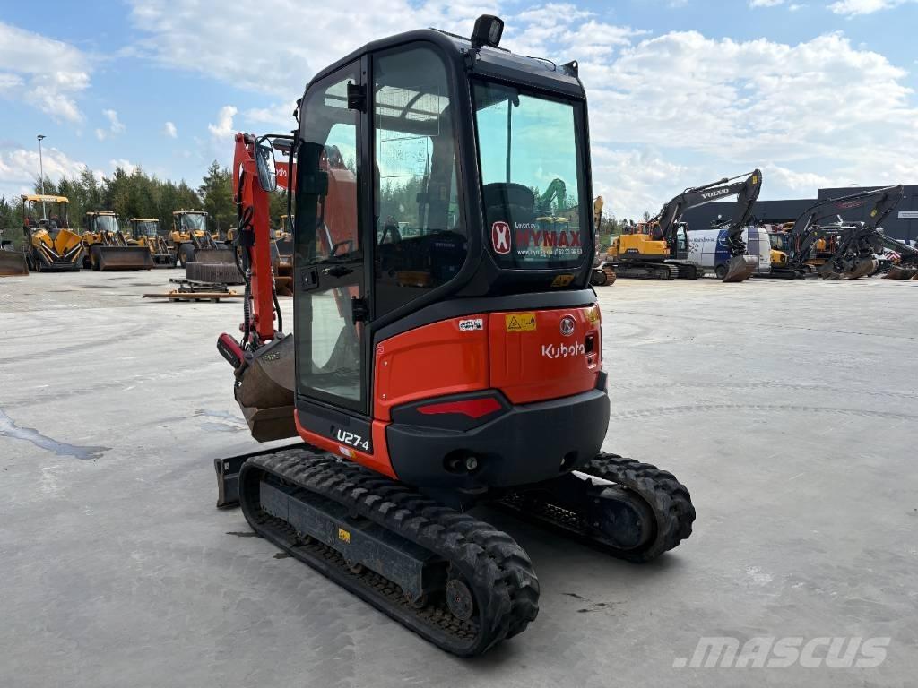 Kubota U 27-4 Міні-екскаватори < 7т