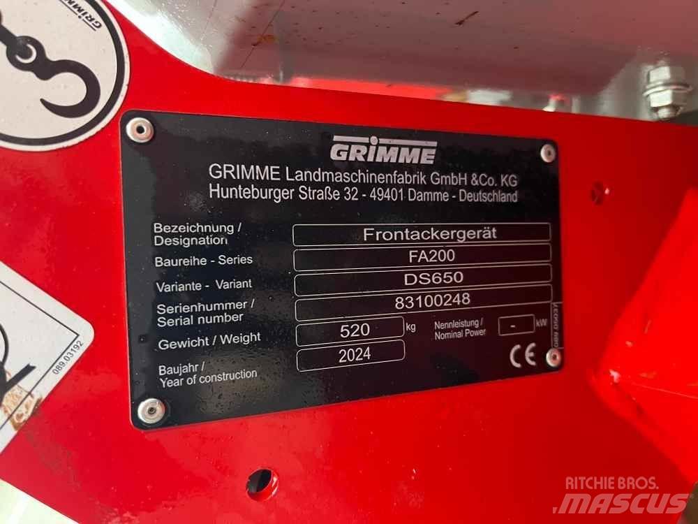 Grimme FA 200 Машини для збирання та переробки картоплі - Інші