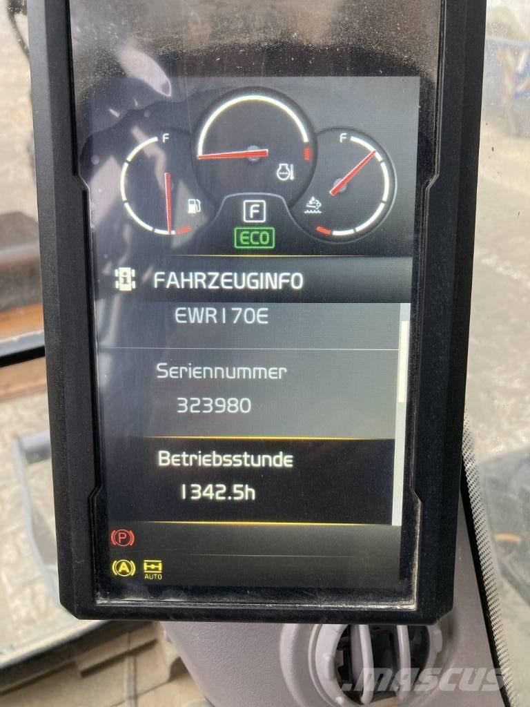 Volvo EWR 170 E Колісні екскаватори