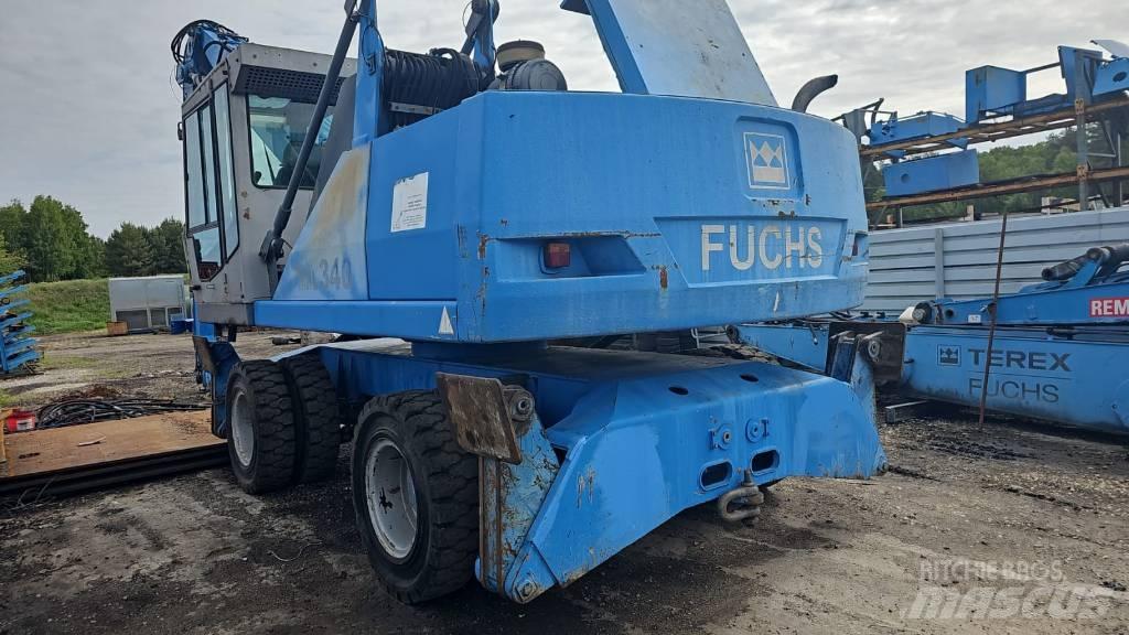 Fuchs 340 Перевантажувачі металобрухту/промислові навантажувачі