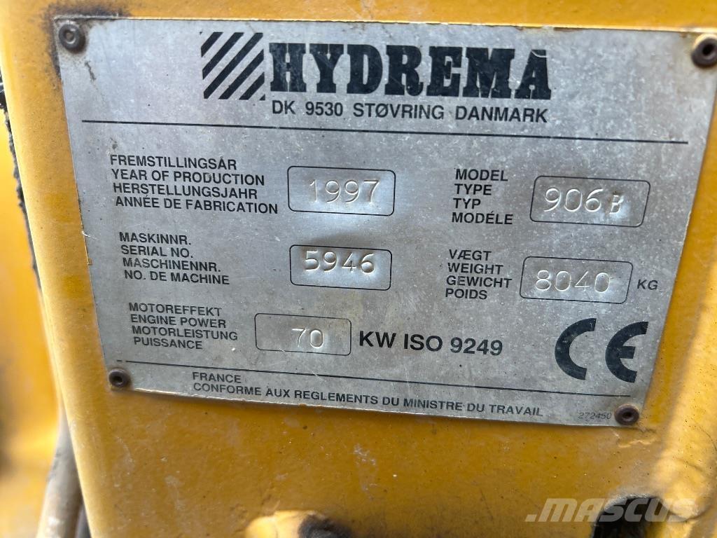 Hydrema 906 B Екскаватори-навантажувачі