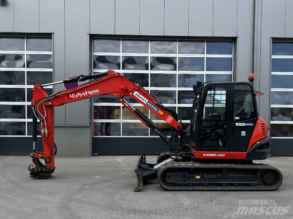 Kubota KX 080-4 | OQ45 Середні екскаватори 7т. - 12т.