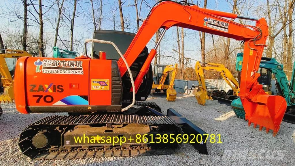 Hitachi ZX 70 Міні-екскаватори < 7т