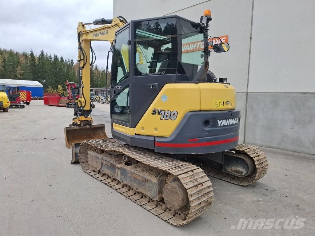 Yanmar SV 100-2A Середні екскаватори 7т. - 12т.