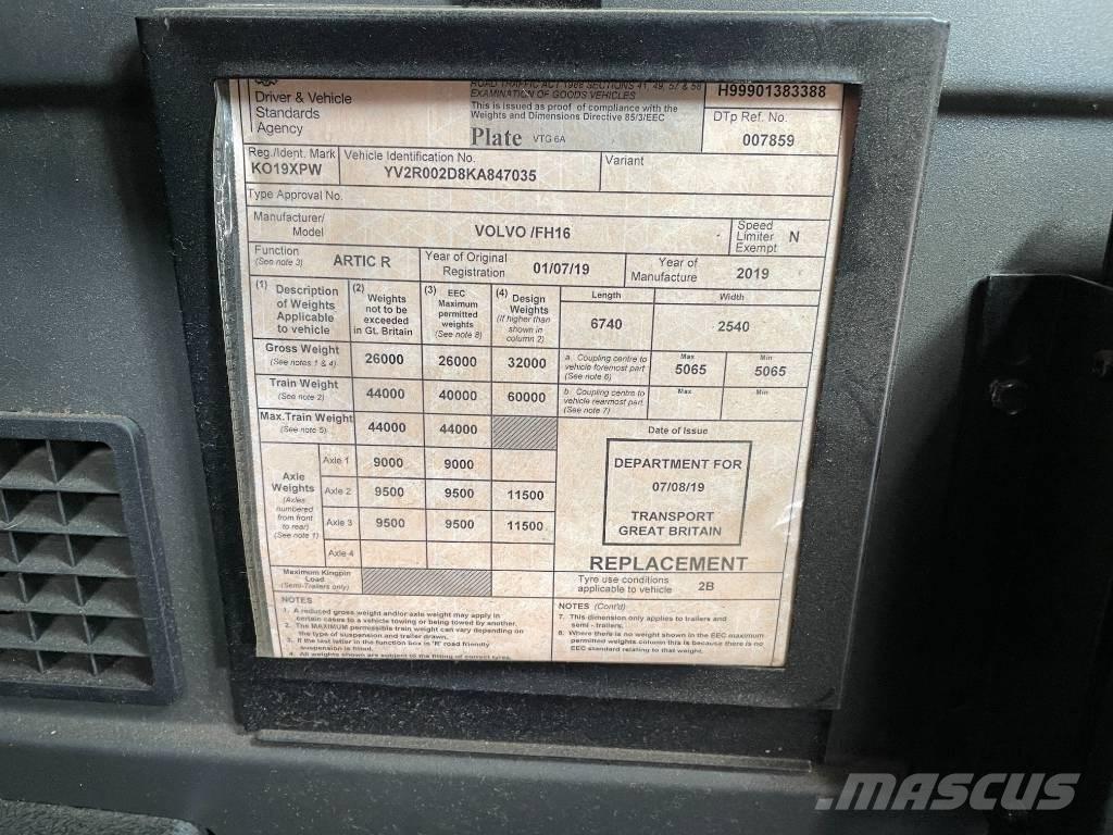 Volvo FH 16 650 Тягачі