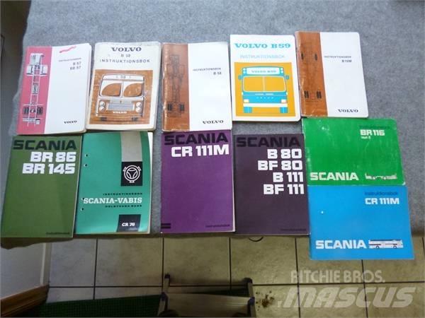  Instruktionsböcker Інші автобуси
