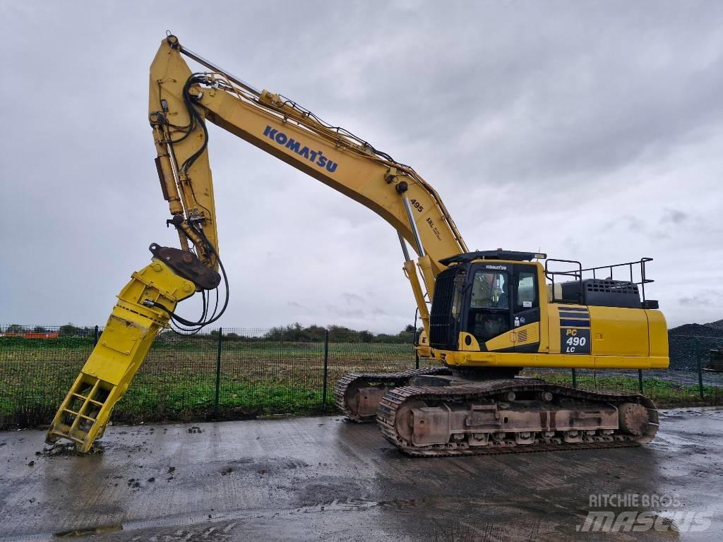 Komatsu PC 490 - 10 Екскаватори для знесення споруд
