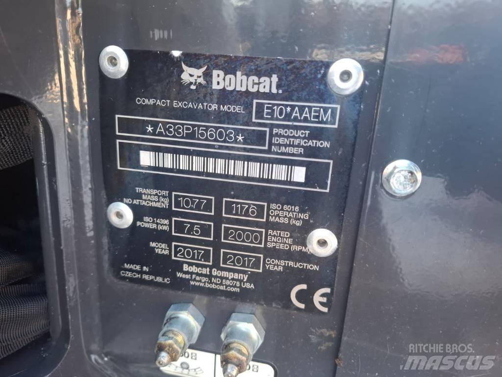 Bobcat E 10 Міні-екскаватори < 7т