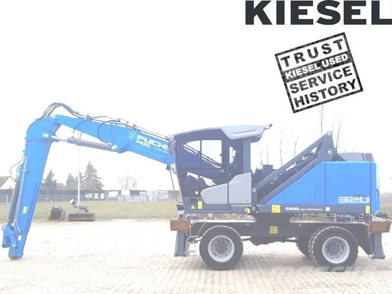 Fuchs MHL 320 F Перевантажувачі металобрухту/промислові навантажувачі