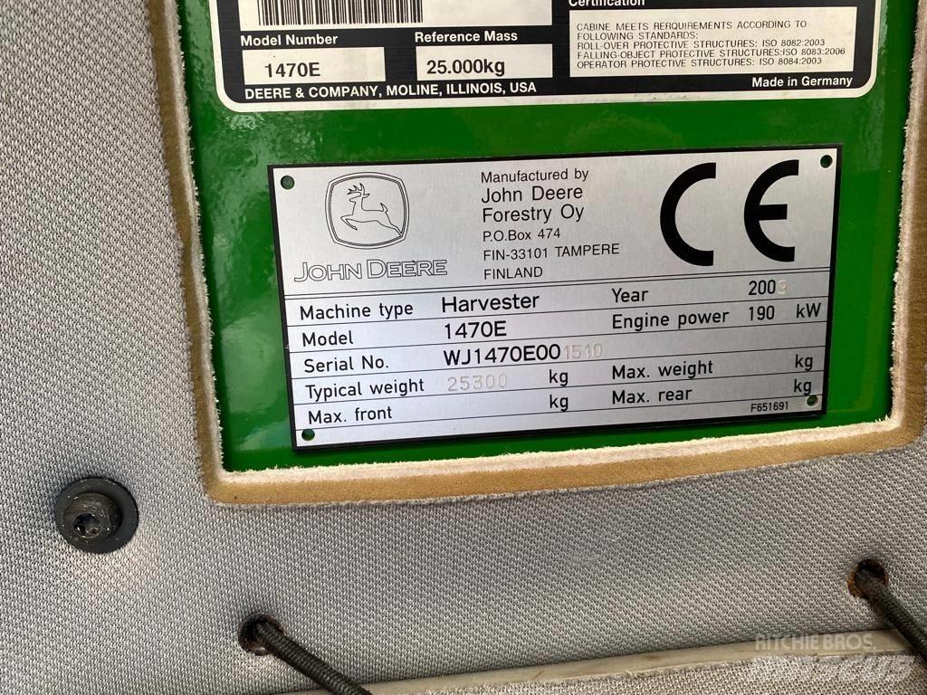 John Deere 1470 E Харвестери