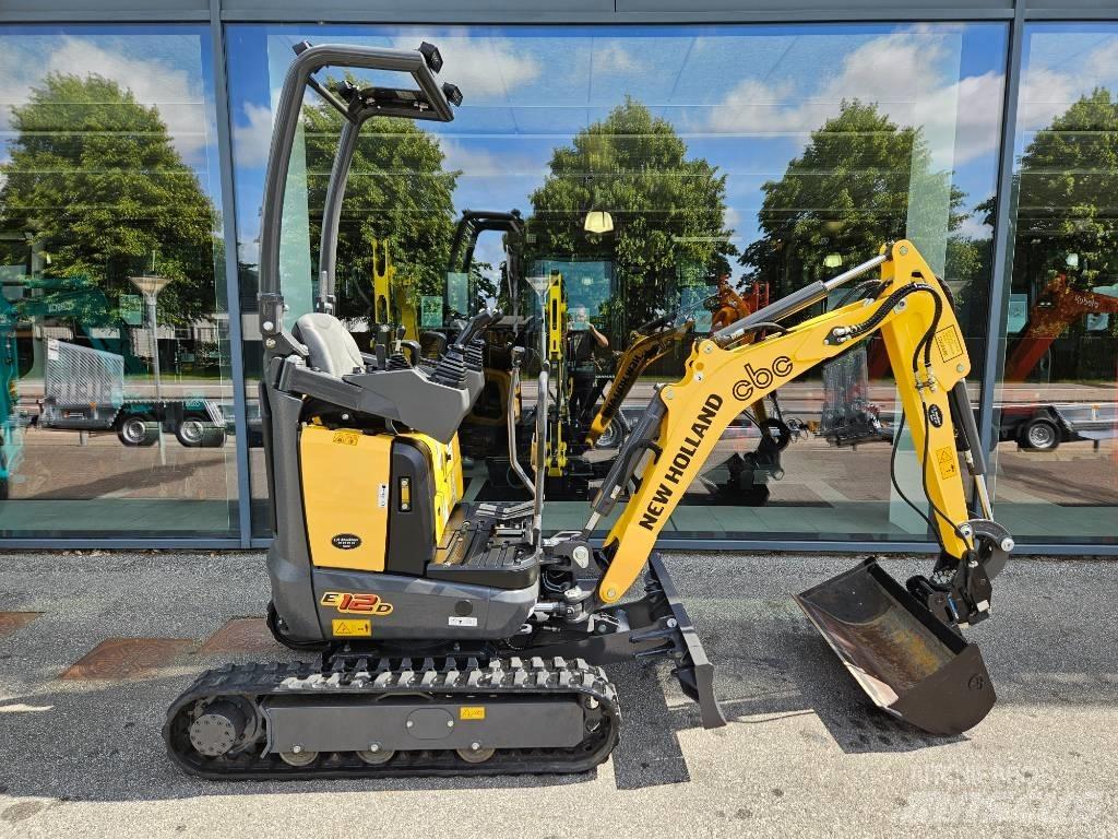 New Holland e12d Міні-екскаватори < 7т
