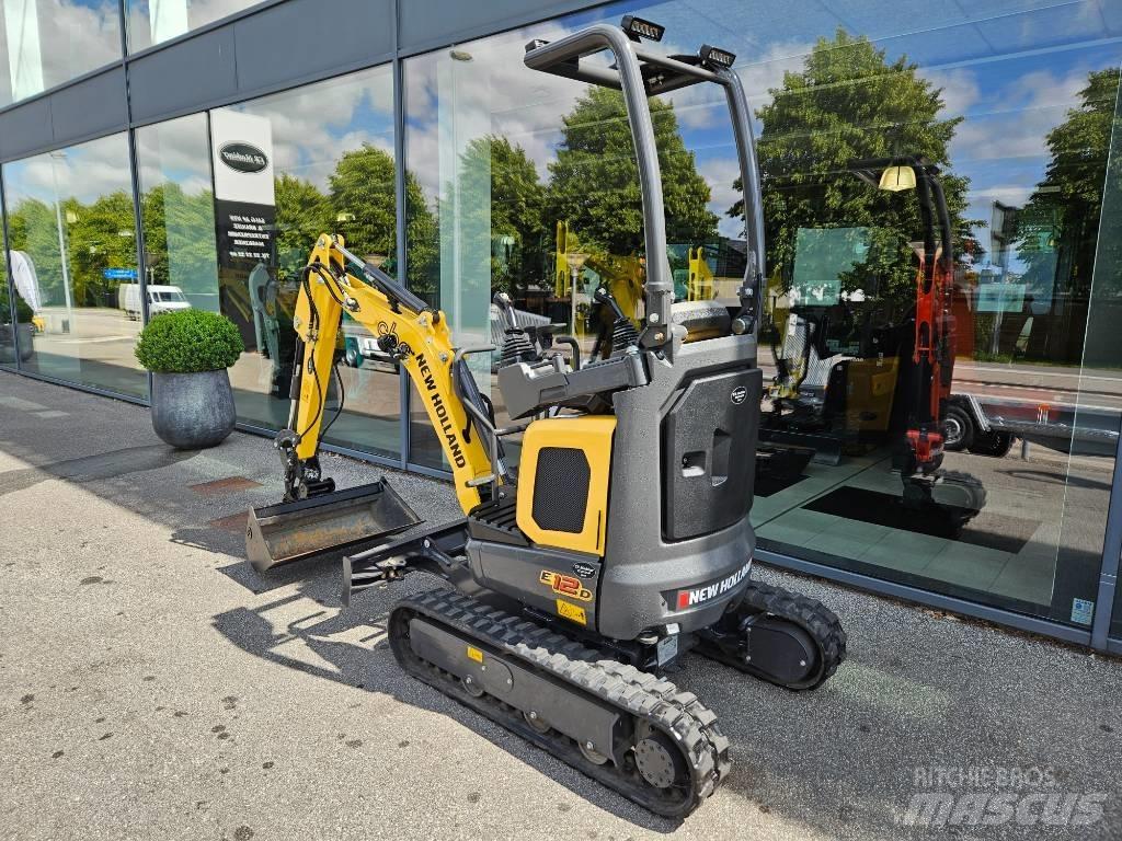 New Holland e12d Міні-екскаватори < 7т