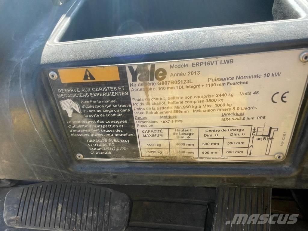 Yale ERP 16 VT Електронавантажувачі