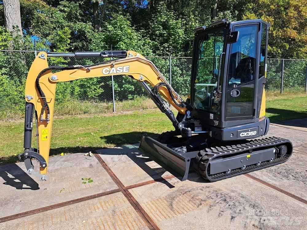 CASE CX35D Міні-екскаватори < 7т