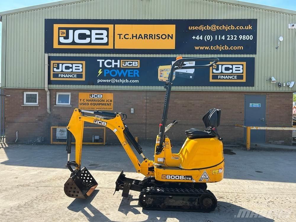 JCB MICRO 8008 Міні-екскаватори < 7т