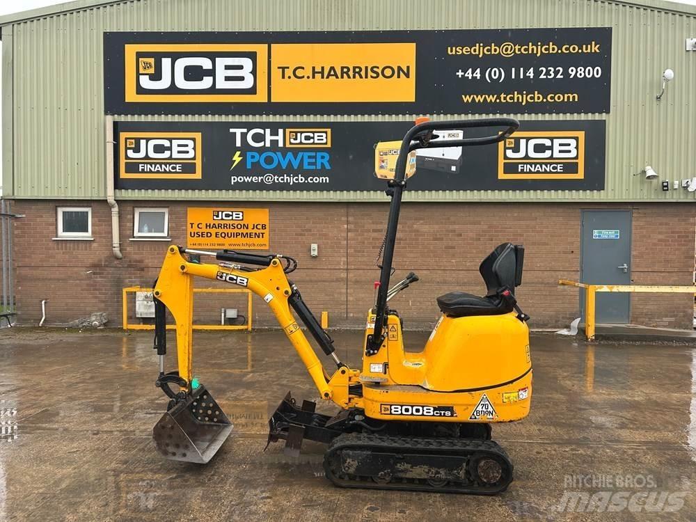JCB MICRO 8008 Міні-екскаватори < 7т