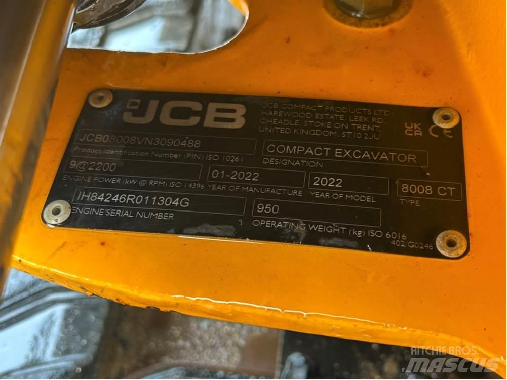 JCB MICRO 8008 Міні-екскаватори < 7т