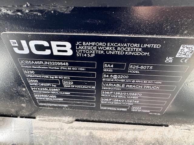 JCB 525-60 Телескопічні навантажувачі