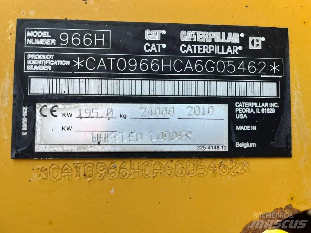 CAT 966 H Фронтальні навантажувачі