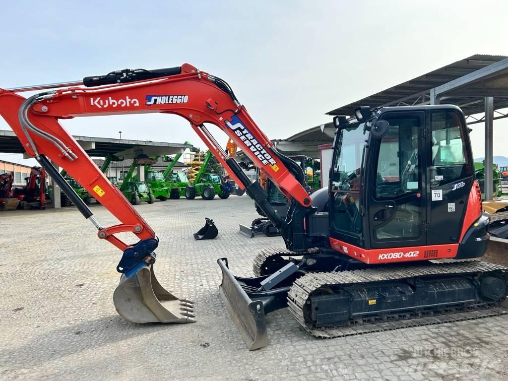 Kubota KX 80-4 Середні екскаватори 7т. - 12т.